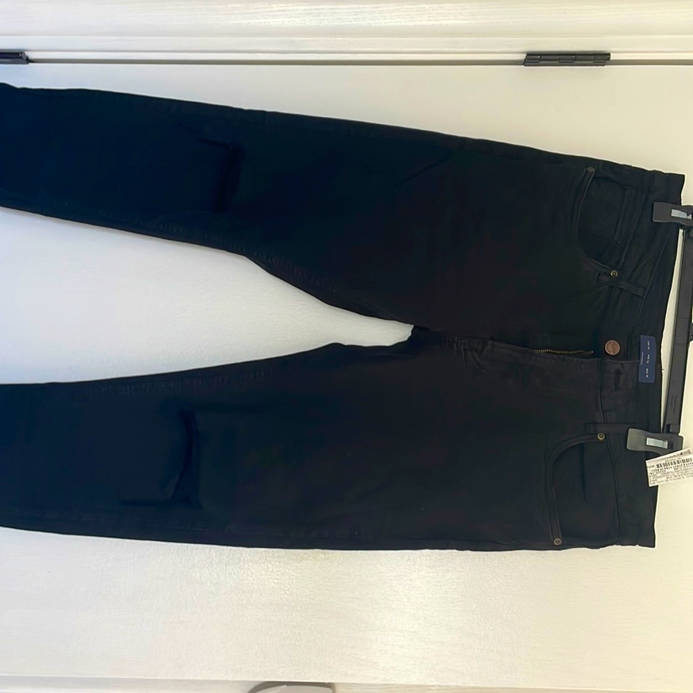 Zara mens black slim denim size34 waist